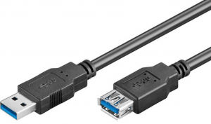 USB3.0 Prolunga 3mt M/F -black
