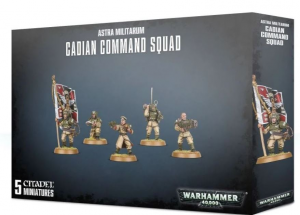 WARHAMMER 40K: ASTRA MILITARUM - CADIAN COMMAND SQUAD