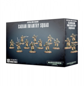 WARHAMMER 40K: ASTRA MILITARUM CADIAN INFANTRY SQUAD