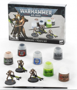 WARHAMMER 40K: NECRONS - SET GUERRIERI + COLORI