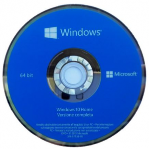 Windows 10 Home ITA 1pk DSP OEI DVD