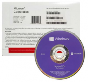 Windows 10 Pro ITA 1pk DSP OEI DVD