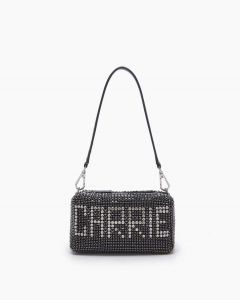 Borsa Night Bijoux Strass Mini Handbag nera La Carrie