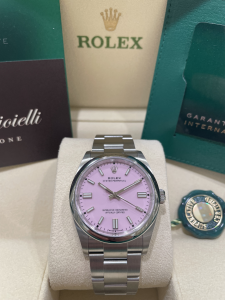 ROLEX 126000  Oyster Perpetual  Pink-Rosa  36mm