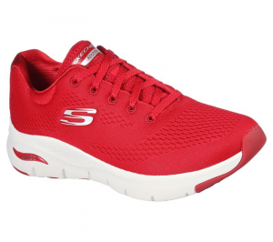 SKECHERS DONNA ARCH FIT RED