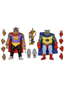 Teenage Mutant Ninja Turtles Animated Series: RHINO-MAN & MIGHTY HOG Exclusive by Neca