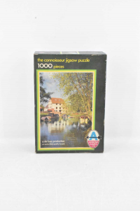 Game Puzzle Arrow 1000 Pieces Landscape On Lake