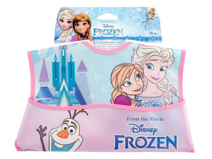 Bavaglino Frozen Disney con tasca raccogli pappa