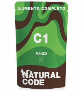 Natural Code Cat - Adult - Completo - 70g x 6 buste