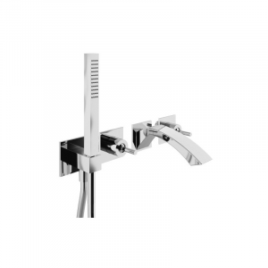 4-hole single-lever bathtub or shower mixer Archè Treemme