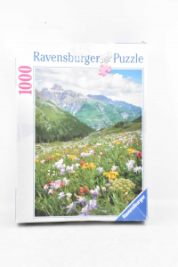 Puzzle 1000 Pezzi Ravensburger Raffigurante Prato Fiorito