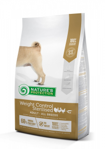 NATURE'S PROTECTION - WEIGHT CONTROL STERILISED -  4KG  ALL BREED