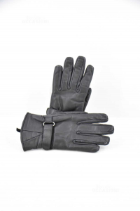 Gloves Woman In Real Leather Black Sizexx S