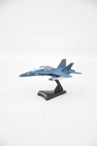 Modellino Aereo F-18 Hornet Blu