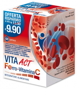 FERRO+VITAMINA C ACT 60CPS  