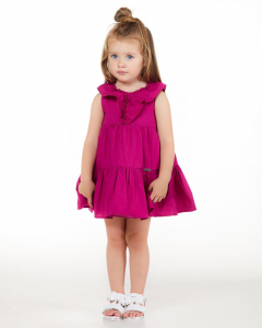 LIU JO Abito vestito bambina rosa felpa cotone rouches 18 mesi 2 3 4 5 6 7  anni