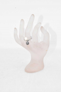 Ring Woman Morellato With Double Pearl Size.55 (no Box)
