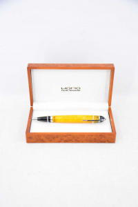 Kugelschreiber Paola Tomasini Mann Farbe Gelb