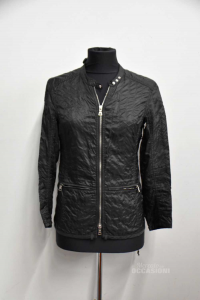Jacket Woman Black Prada Original Size 42