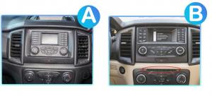 ANDROID autoradio navigatore per Ford Ranger 2015-2021 CarPlay Android Auto GPS USB WI-FI Bluetooth 4G LTE