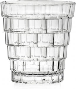 Set 6 bicchieri in vetro Dof Rcr Stack cl 31 impilabili