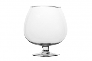 Vaso coppa cognac in vetro trasparente