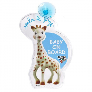 Bebe a bordo Segnale lampeggiante Sophie la giraffa Vulli