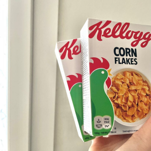 Cereali Monoporzione Kellogg's Corn Flakes 40 confezioni