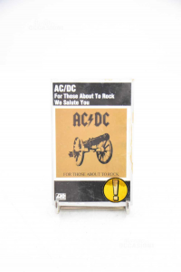 Audiocassetta Ac/dc For Those About To Rock