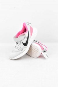 Scarpe Bambina Nike Grigie E Fuxia N 27.5