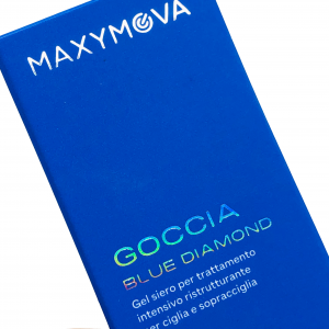 Goccia Blue Diamond - siero ristrutturante per laminazione ciglia e sopracciglia Maxymova