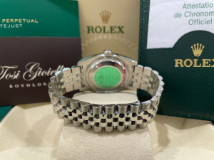 Rolex Datejust 36 mm Nero e Diamanti 116234