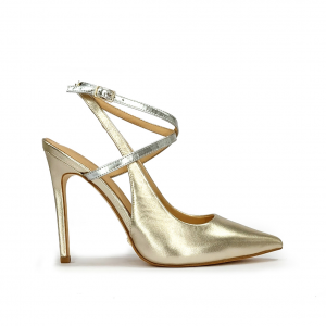 Slingback oro/argento Guess