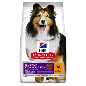 Hill's - Science Plan Canine - Medium - Adult - Sensitive Stomach & Skin - 2.5kg