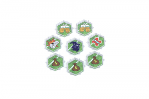 Blood Bowl Inducements Tokens Set (8)