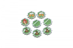 Blood Bowl Inducements Tokens Set (8)