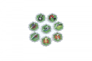 Blood Bowl Actions Tokens Set (8)