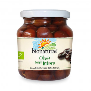 Olive nere intere Bionaturae