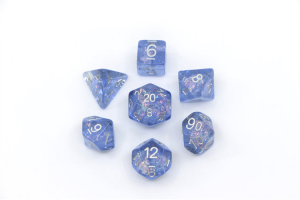 Blue Candy Paper Dice Sets