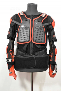 Protezione da Moto Axo Jacket Tg. L Nero Rosso