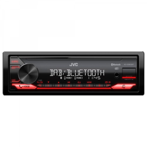 Autoradio JVC FM|DAB+ Bluetooth Dab+ Black 4 x 50w KD X282DBT