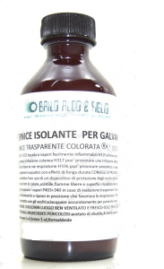 VERNICETTA ISOLANTE ROSSA x GALVANICA ml 100 ca