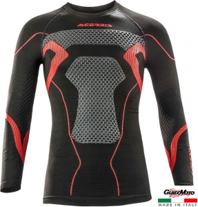 MAGLIA INTIMA X-BODY SUMMER NERO/ROSSO TG. XXL ACERBIS 0021910.323.069