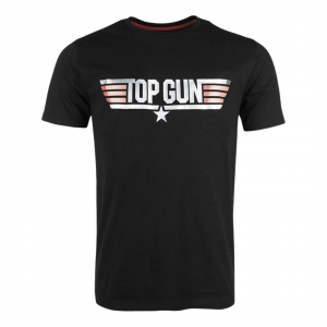 T-Shirt Top Gun Black