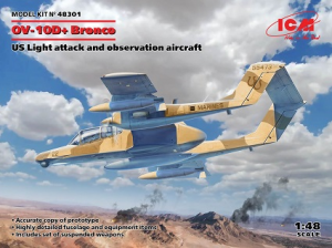 1/48 OV-10D+ Bronco, US Light attack and observation aircraft
