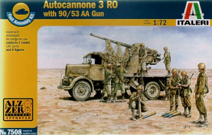 1/72 autocannon ro3 with 90/53 aa gun (fast assembly)