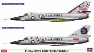 1/72 F-106A Delta Dart Bicentennial (2 Kits)