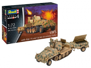 1/72 sWS with Flak 43 and Sd.Ah.58 Ammo Trailer