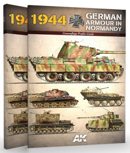 1944 GERMAN ARMOUR IN NORMANDY Camouflage Profile Guide - Spanish