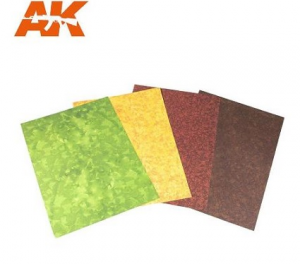 AK INTERACTIVE: fogli colorati per punzonatura foglie